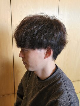 ニアウ 伊勢崎連取店(Niau) マッシュウルフ波巻きツイストスパイラルパーマ