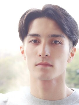 ハレ ヘアサロン(Hale hair salon) Hale刈り上げセンターパートニュアンスパーマフェザーパーマ原宿