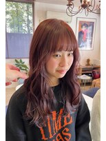 マイ ヘア デザイン 岡崎(MY hair design)&nbsp;切りっぱなしボブ/エアリーロング/美髪/ピンクブラウン/岡崎