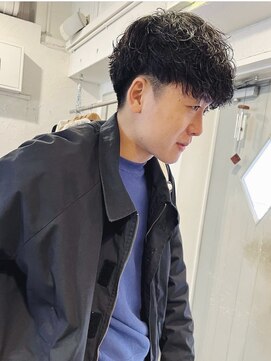 ファム(FAM) メンズカット　くせ毛　ツーブロック　刈り上げ　代官山　中目黒