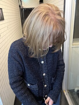 ジェスター(JESTER) 〈atsuno〉ニュアンスベージュ【ハイブリーチ/カラー/ブリーチ】