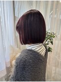 暖色切りっぱなしBob／／