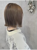 切りっぱなしボブ