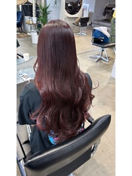 リラ バイ クオーレ(LIRA by CUORE) ～酸性縮毛矯正×ローズカラー～