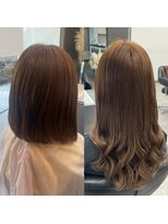 ガルボヘアー 桟橋店(garbo hair)&nbsp;プルシールエクステ高知美容院ロング