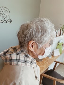 ナチュラルショートパーマ