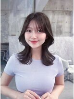 フィヴェント(Fivent) 美髪韓国レイヤーイメチェン似合わせチェリーブラウンミニウルフ