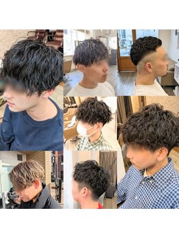 ルモ ヘアー 泉佐野ベイエリア店(Lumo hair)の写真/こだわりのメンズパーマであなたの魅力を引き出します！カジュアルな雰囲気でリラックスできる空間が魅力♪
