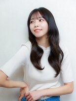 ララルーモ 渋谷公園通り店(LaLarOomo)&nbsp;韓国風くびれレイヤースタイル×透明感ネビージュカラー