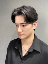 エストアール フクオカ 福岡博多店(est-r. Fukuoka)&nbsp;センターパート/フェザーパーマ/毛流れ/博多