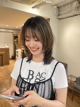 エクリ 麻布十番(equri) ミディアムレイヤー×ハイライト