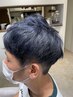 メンズ限定メンズ特化カット+ダブルカラー　14000円　担当佐藤文也限定