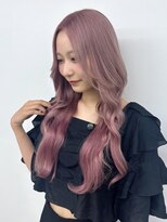 ラピステン 福岡天神 大名店(Lapis) ホワイトピンク/ブリーチ2回/韓国ヘア