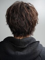 リップス 梅田ロフト(LIPPS) 波巻きスパイラルメンズヘアマッシュツイストパーマウルフカット