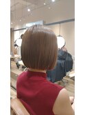 切りっぱなしボブ
