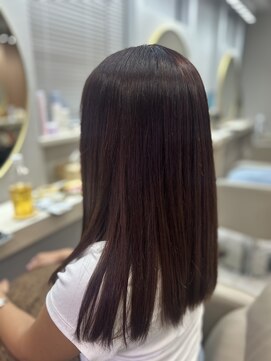 アオ 花咲町(a-o) ツヤツヤ暗ウォームブラウンカラー♪