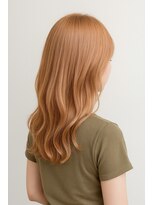 ミー 岡崎(mii)&nbsp;miiアプリコットベージュ[岡崎/稲熊/ブリーチ/デザインカラー]