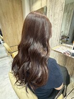 エヌアンドエー せんげん台店(N&A) 髪質改善ショコラブラウン×韓国風くびれロングウェーブ