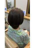ナチュラルショートボブ
