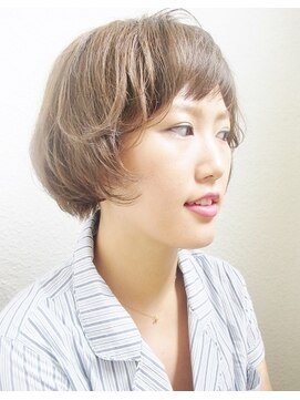 ドロップ(drop) 光に透ける柔らかショート【表参道/drop】