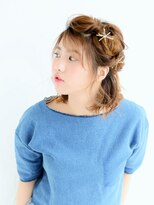 アース コアフュールボーテ 北小金店(EARTH coiffure beaute) フェミニンアレンジ【EARTH北小金】