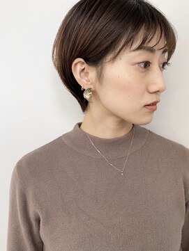 カイラ(KAILA) 【KAILA】丸み耳掛けショートシースルーバング☆　高野担当