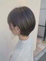 リベルテ(Liberte)&nbsp;【リアルサロンワーク】ショート×カーキベージュ