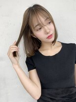 アイティー バイ アルバム 中野店(IT by ALBUM)&nbsp;シンプルボブ_厚めバングローライトスリークボブ_47148