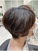 ふんわりショートスタイル