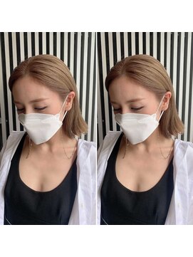 チョビー 銀座(chobii) チョビー銀座桜井　ブリーチ　ハイライトグラデーション