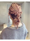 網おろしヘアアレンジ
