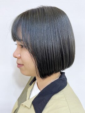 モリオ フロム ロンドン 成増店 【morio成増/児玉】ワンレンボブ　暗髪