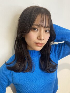 アトラス(ATRAS) 2wayバング　韓国ヘアシースルーバング/くびれ巻きスタイル