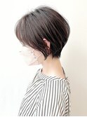前髪/マチルダボブ/ピンクベージュ/インナーグレージュ/自由が丘