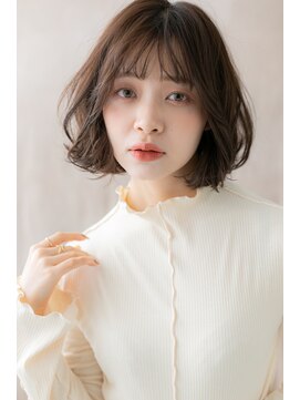 カバーヘア ブリス 北浦和(COVER HAIR bliss) グレージュアッシュくせ毛風大人ボブパーマZ北浦和20代30代40代