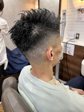 スタンドバーバー 柏(STAND BARBER) マッシュパーマ/ウルフ/アッシュブラック/カルマパーマ/柏駅/柏