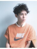 寝癖風刈り上げショートマッシュ　大宮