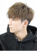 フェザーマッシュショートツーブロック刈り上げ