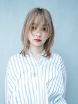 ギークス(GEEKS)&nbsp;【GEEKS渋谷】ミルクティーベージュ/ハイトーン/秋カラー/ウルフ