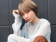 ショートヘア×ダブルカラー