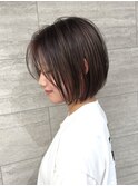 ボブ×デザインカラー