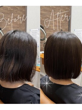 ルスリー 甲府店(Lsurii) 髪質改善ストレート