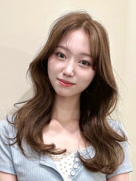 ユニコ(unico) 韓国風/レイヤー/小顔/前髪カット/髪質改善/グレージュ/透明感