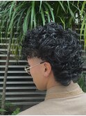 マレットヘアー/梅田/フェード/バーバー/パーマ