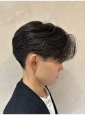 センターパート/ニュアンスパーマ