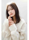 柔らかな髪質を生かしたニュアンスウエーブスタイル