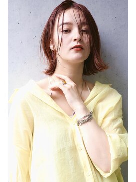 フルショウ 栄店(FURUSHO) 外ハネ　ピンクベージュ　小顔ショートミニマルボブ改質改善美髪