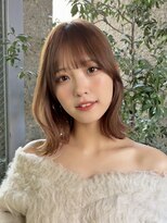 メゾンアクア 表参道(Maison ACQUA)&nbsp;切りっぱなしボブ/レイヤー/ウェーブミディアム/似合わせカット