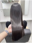 くすみ艶髪ストレート