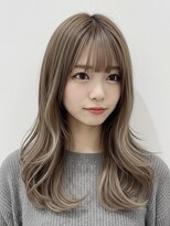 ソードリーフ(swordlief hair&spa) 柔らかなスモーキーベージュ